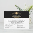 Search for classy reunion invitations Black
