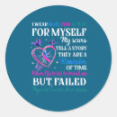 Search for thyroid cancer stickers Pink