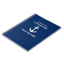 Search for nautical notebooks Navy blue