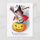 Search for witches broom postcards Pumpkin