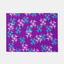Search for snowflake doormats Blue