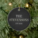 Search for letter christmas tree decorations Black and white