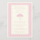 Search for umbrella baby shower invitations Girls