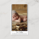 Search for newborn photographer business cards Minimalist