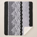 Search for black lace blankets Pattern