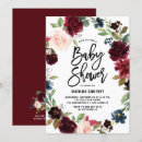 Search for autumn floral baby shower invitations Botanical