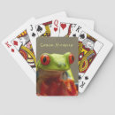 Search for frog playing cards Green