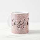 Search for boss babe coffee mugs Pink
