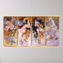 Search for alphonse mucha four seasons posters Women