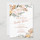 Search for golden bridal shower invitations Botanical