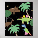 Search for dinosaur art kids posters Stegosaurus