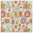 Search for owl fabric Design
