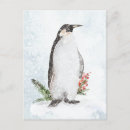 Search for penguin painting postcards Snow