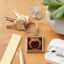 Search for orange fractal key rings Heart