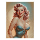 Search for 1950s pinup art Blonde