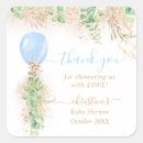 Search for balloon thank you stickers Gold