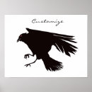 Search for crow flying art Corvid