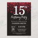 Search for red glitter invitations String lights