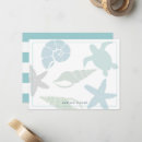 Search for coastal note cards Sea turtle