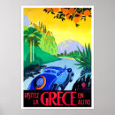 Search for vintage mediterranean travel posters Illustration