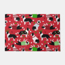 Search for border collie christmas decor Red