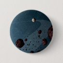Search for asteroids badges Concept
