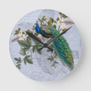 Search for vintage peacock clocks Floral