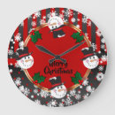 Search for holiday snowman clocks Snowmen