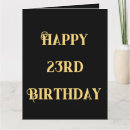 Search for 23rd birthday cards Twenty three years old