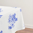 Search for blue and white pattern tablecloths Floral