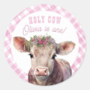 Search for cute pink cow stickers Farm animal