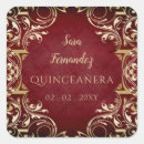 Search for red quinceanera stickers Elegant