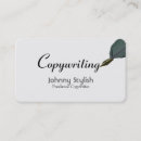 Search for freelance copywriter business cards Journalist