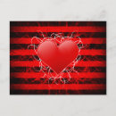 Search for emo heart postcards Gothic