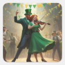 Search for dancing leprechaun stickers St patrick's day