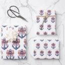 Search for red white and blue wrapping paper Anchor