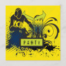 Search for funky abstract invitations Party