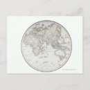 Search for vintage map of asia postcards Horizontal