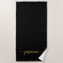 Search for gold beach towels Black and gold
