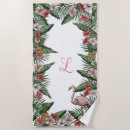 Search for flamingo beach towels Island