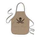 Search for kids pirate aprons Skull and crossbones