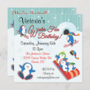 Search for sledding party invitations Toboggan