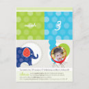 Search for elephant christening invitations Party