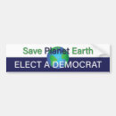 Search for save the earth bumper stickers Green