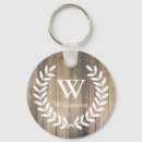 Search for white wood key rings Rustic