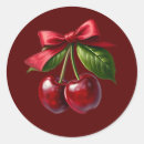 Search for cherry fruit stickers Trendy