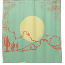 Search for vintage western shower curtains Landscape