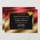 Search for red heart wedding invitations Modern