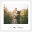 Search for mini photo stickers Love and thanks