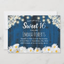 Search for daisy sweet 16 invitations Vintage